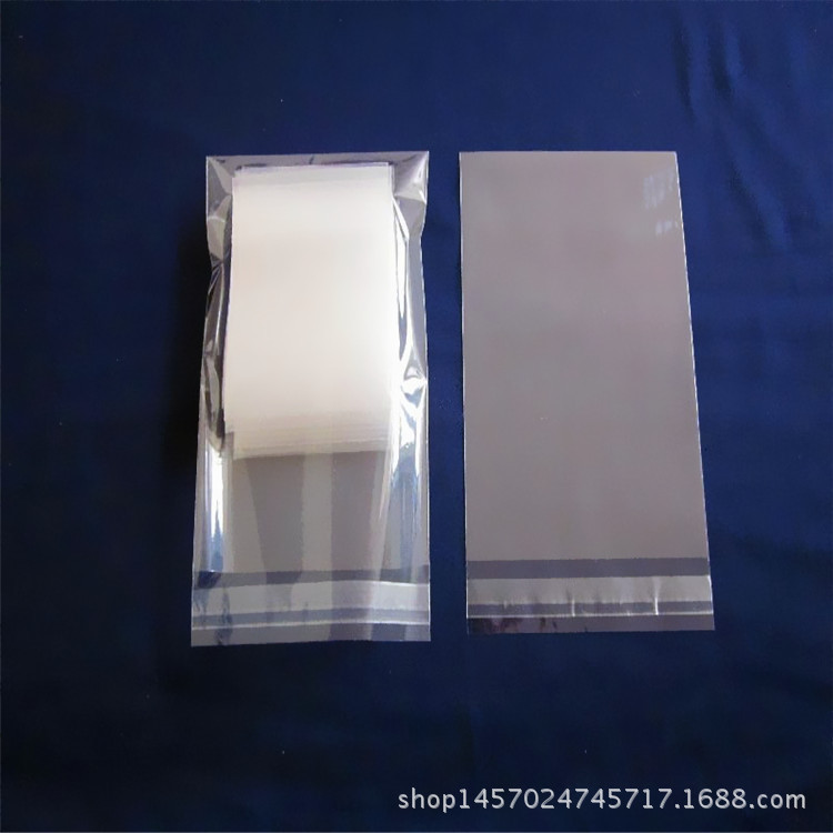 OPP胶条袋opp透明卡头袋袋塑料包装OPP不干胶自粘袋厂家可回收