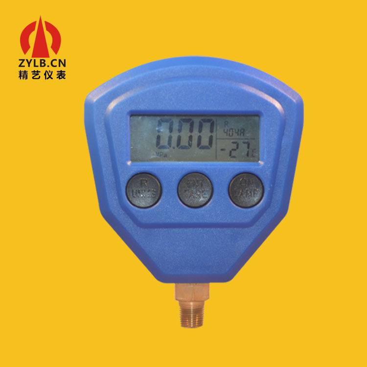 精艺厂家批发数显压力表数字冷媒压力表电子压力表径向工厂直供