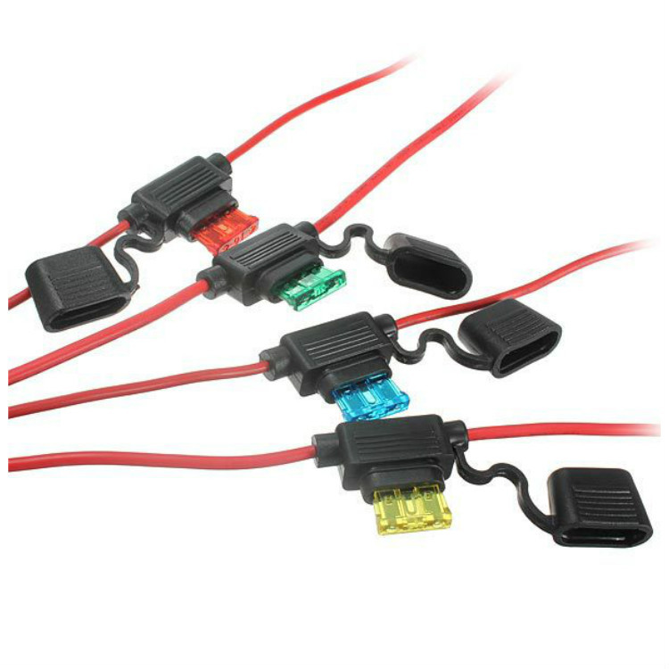 厂家批发 汽车中号保险丝插座 中型熔断器座 保险座 现货