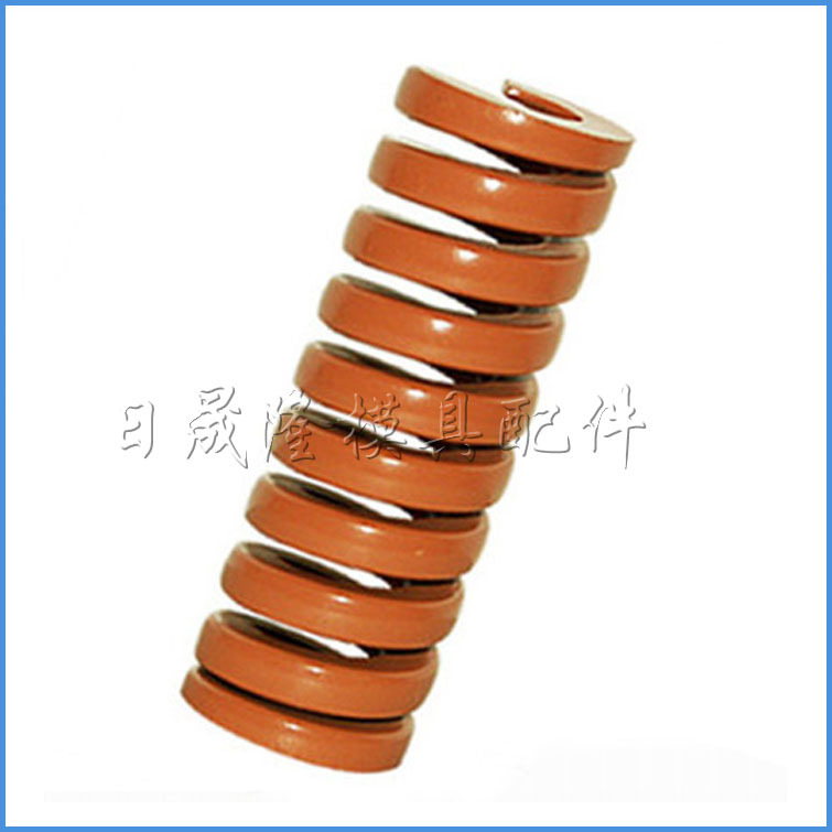 模具配件 矩形弹簧 日标压缩弹簧 茶色弹簧 极重荷重