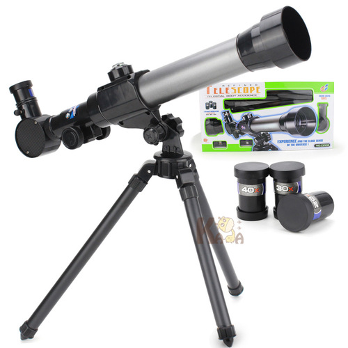 1290 Astronomy Children's Telescope Toy Scientific Experiment HD Eyepiece Foreign Trade Outdoor Set Wholesale Teaching