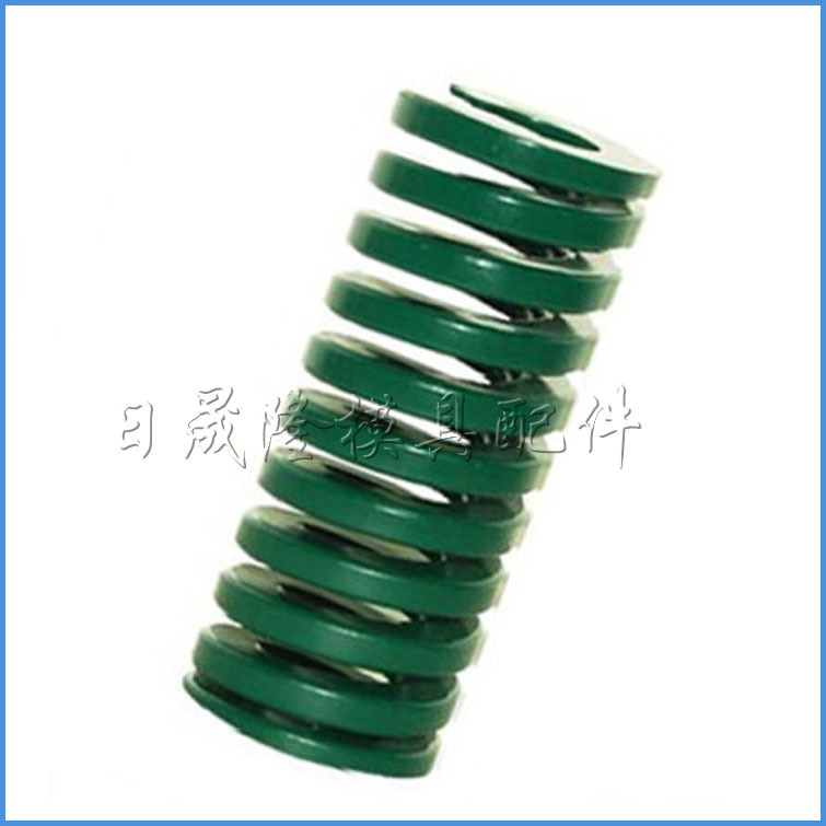模具配件 矩形弹簧 日标压缩弹簧 绿色弹簧 重荷重