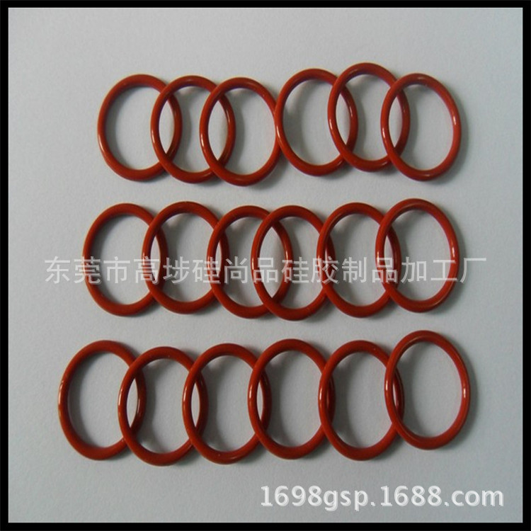 Anillo de sello de silicona/junta tórica/sello mecánico industrial junta de silicona/piezas diversas de silicona/suministro de fábrica