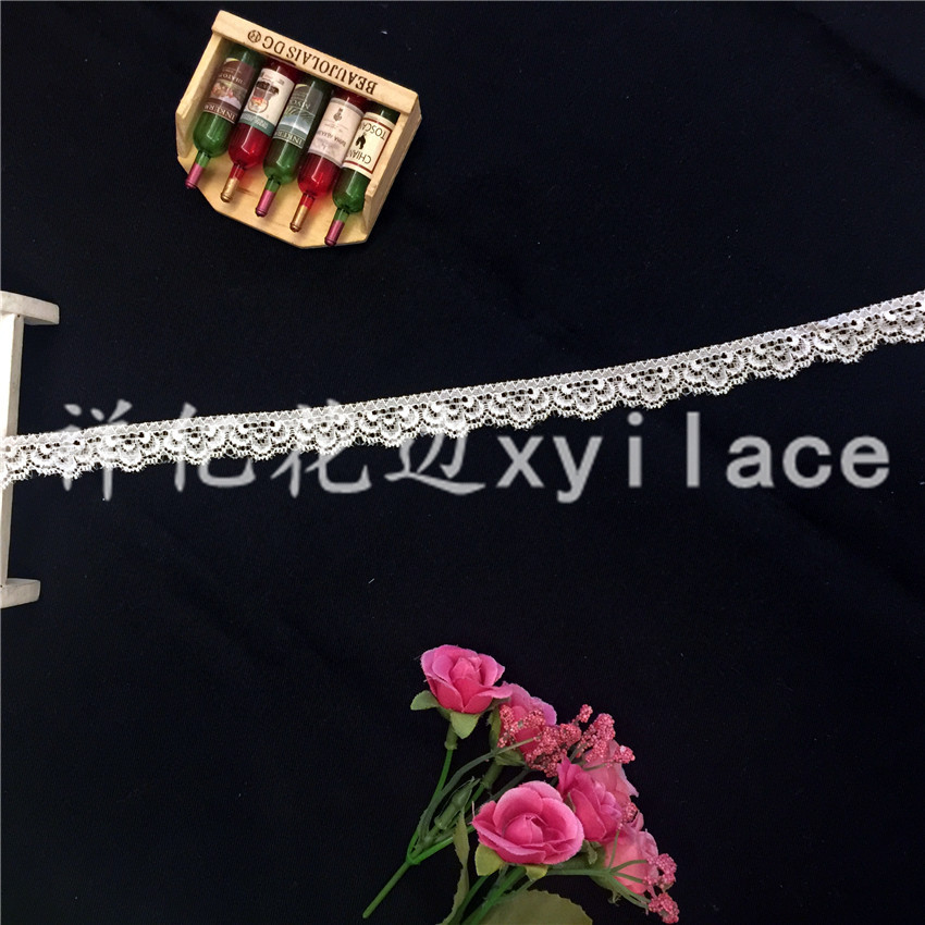 蕾丝花边 弹力花边 窗帘花边 服装花边 蕾丝面料 锦纶氨纶 批发