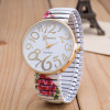 Elastic decorations, digital swiss watch