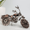 Retro metal motorcycle, creative car model, accessory for living room, decorations, jewelry