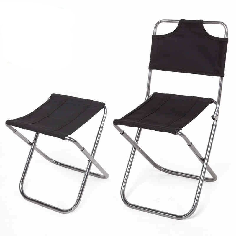 Хит продаж, рекомендуемая уличная складная chair переносная сверхлегкая алюминиевая спинка для рыбалки складной табурет