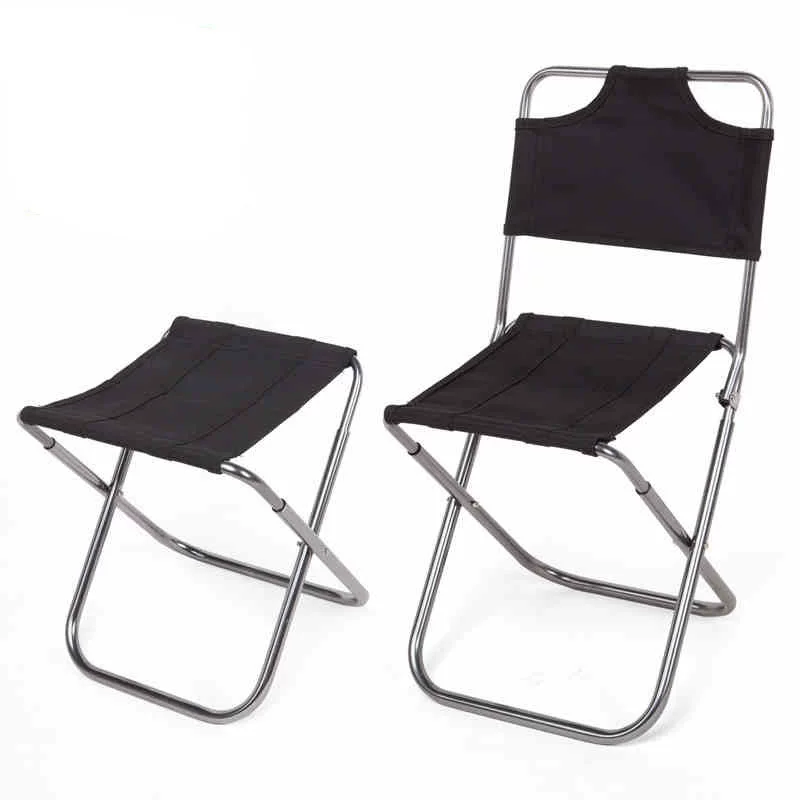 Хит продаж, рекомендуемая уличная складная chair переносная сверхлегкая алюминиевая спинка для рыбалки складной табурет