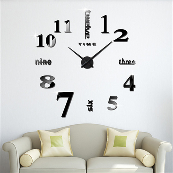 Cross -border hot sale creative large hanging clock 47 -inch DIY…