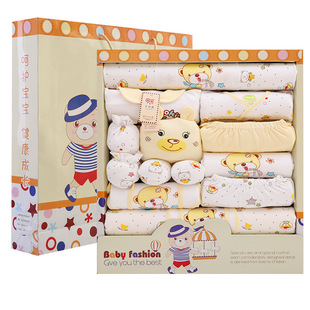 Хлопковый комбинезон для младенца для новорожденных, подарочная коробка, комплект, детская летняя одежда, оптовые продажи, осенний