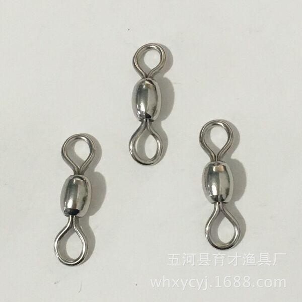 304 stainless steel Japanese style swivel eight figure ring…