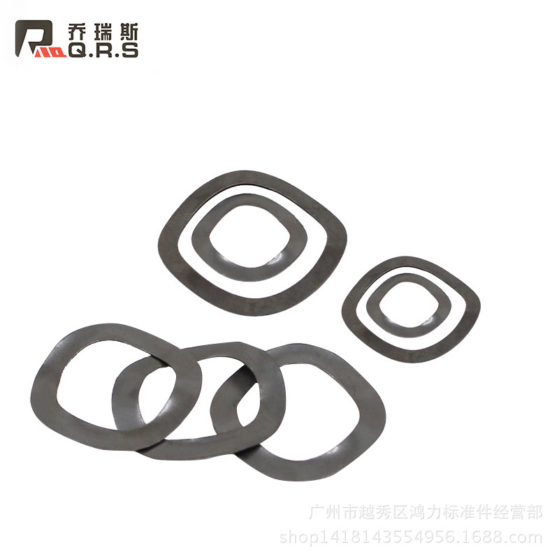 乔瑞斯三波峰波纹垫圈三波介波浪型垫圈三波垫M4-M120黑色