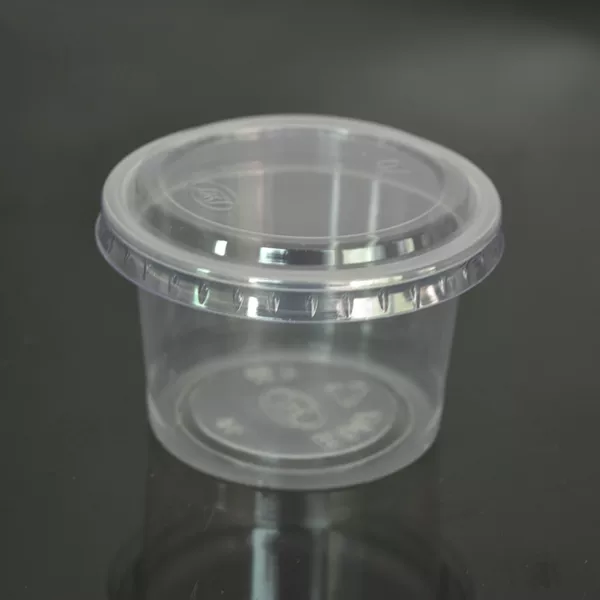 Wholesale 100ml SPICE Cup with lid disposable pudding yogurt jelly sauce side dish ice cream sauce 4 A Cup