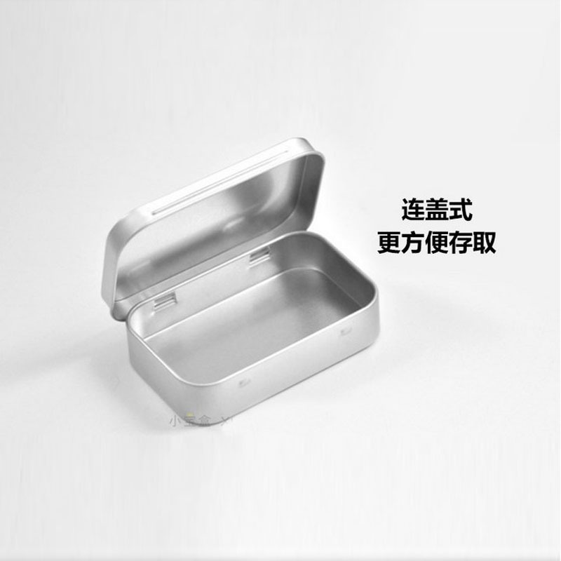 Caja de lata pequeña, mini caja de lata del tesoro del pescador, caja de dulces, caja para tarjetas, caja para joyas, caja de lata para cigarrillos electrónicos, caja de almacenamiento