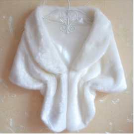 新款韩版仿獭兔毛仿水貂毛毛皮草斗篷坎肩女装小外套 翻领披肩