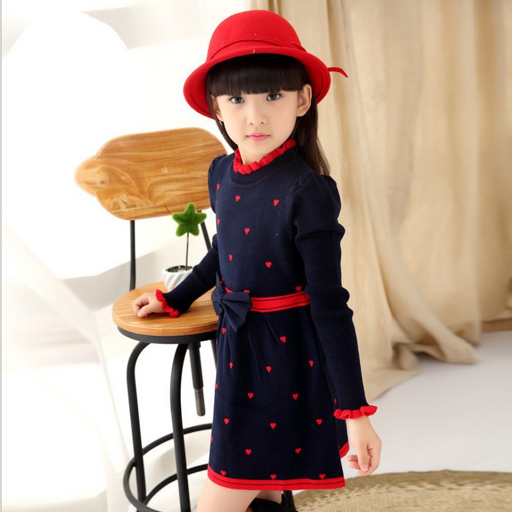 Girl Sweater Dress Image 3