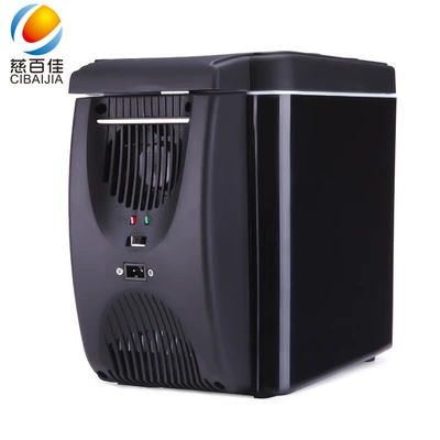 Cibaijia 6L mini portativ avtomobil soyuq/isti qutusu, mini avtomobil soyuducusu