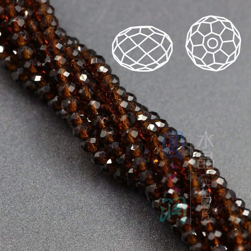Стеклянный творческий аксессуар для волос, аксессуары, ручка, бусиновая браслет, бусины, DIY