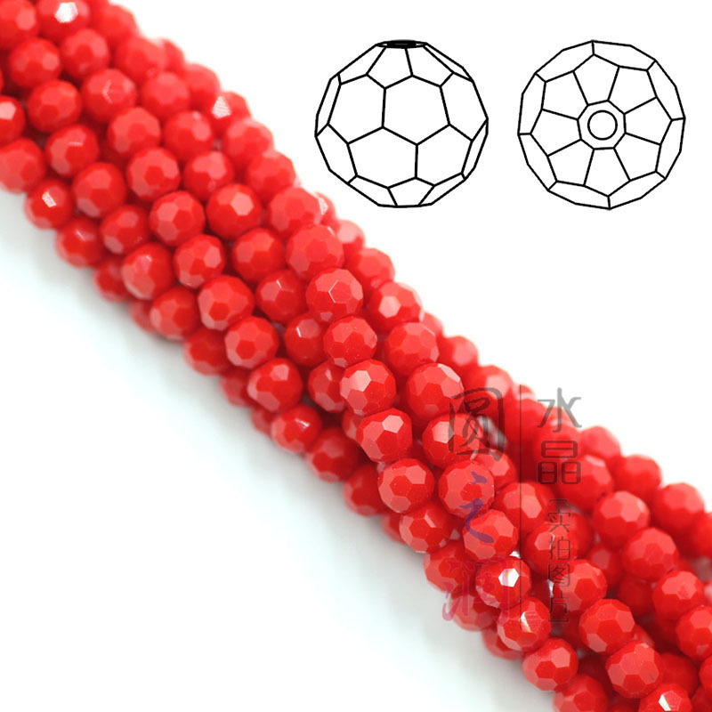 Shallow porcelain red