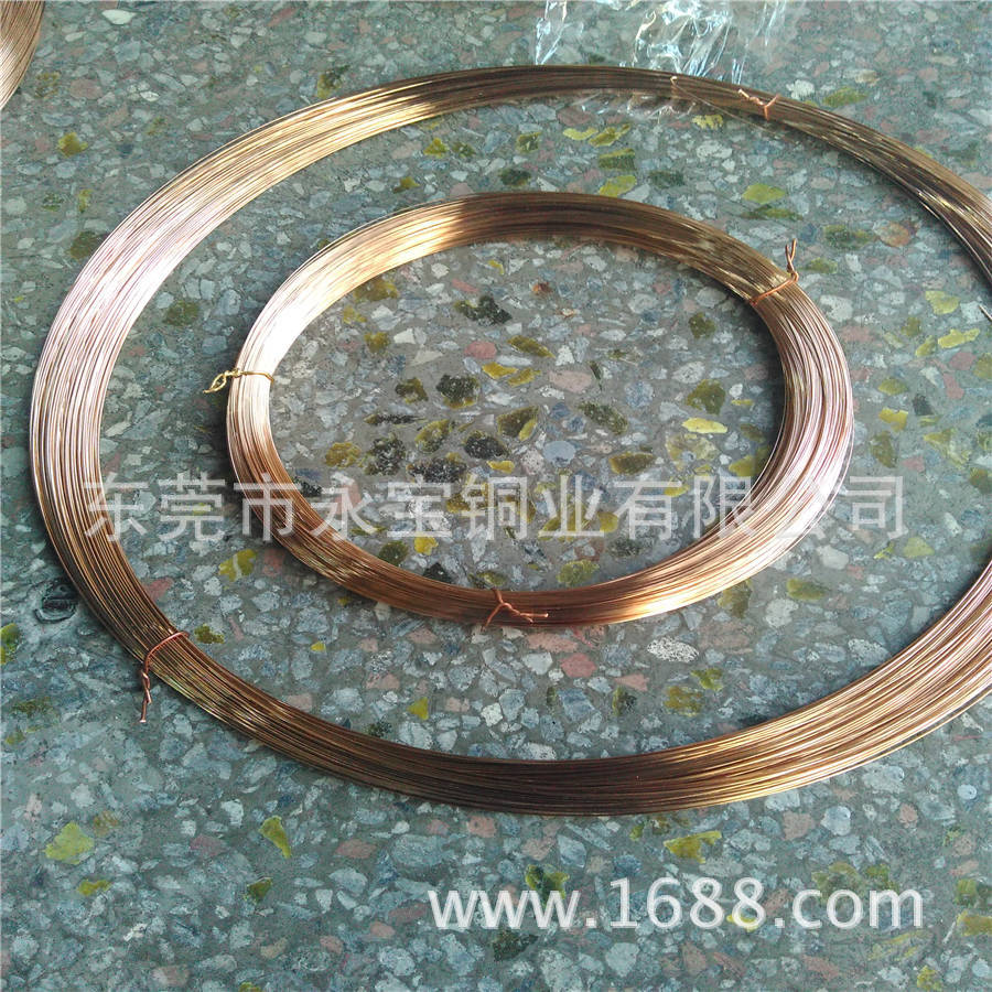 优质铍铜丝0.1 0.12 0.15mm C17200铍铜线 订铍铜扁线