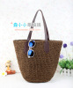 Brand straw beach one-shoulder bag for leisure, shoulder bag