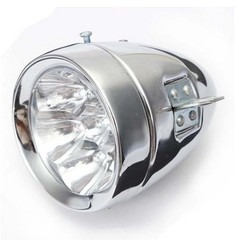 Wholesale 7LED Retro Bicycle Headlight, Vintage Bicycle Front Headlight, Retro Deadlift Bicycle Headlight