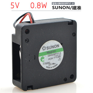 SUNON ̨����׼ GB0503PFV1-8 5V 0.8W 2�� ���L�C�L�C 3010�L��