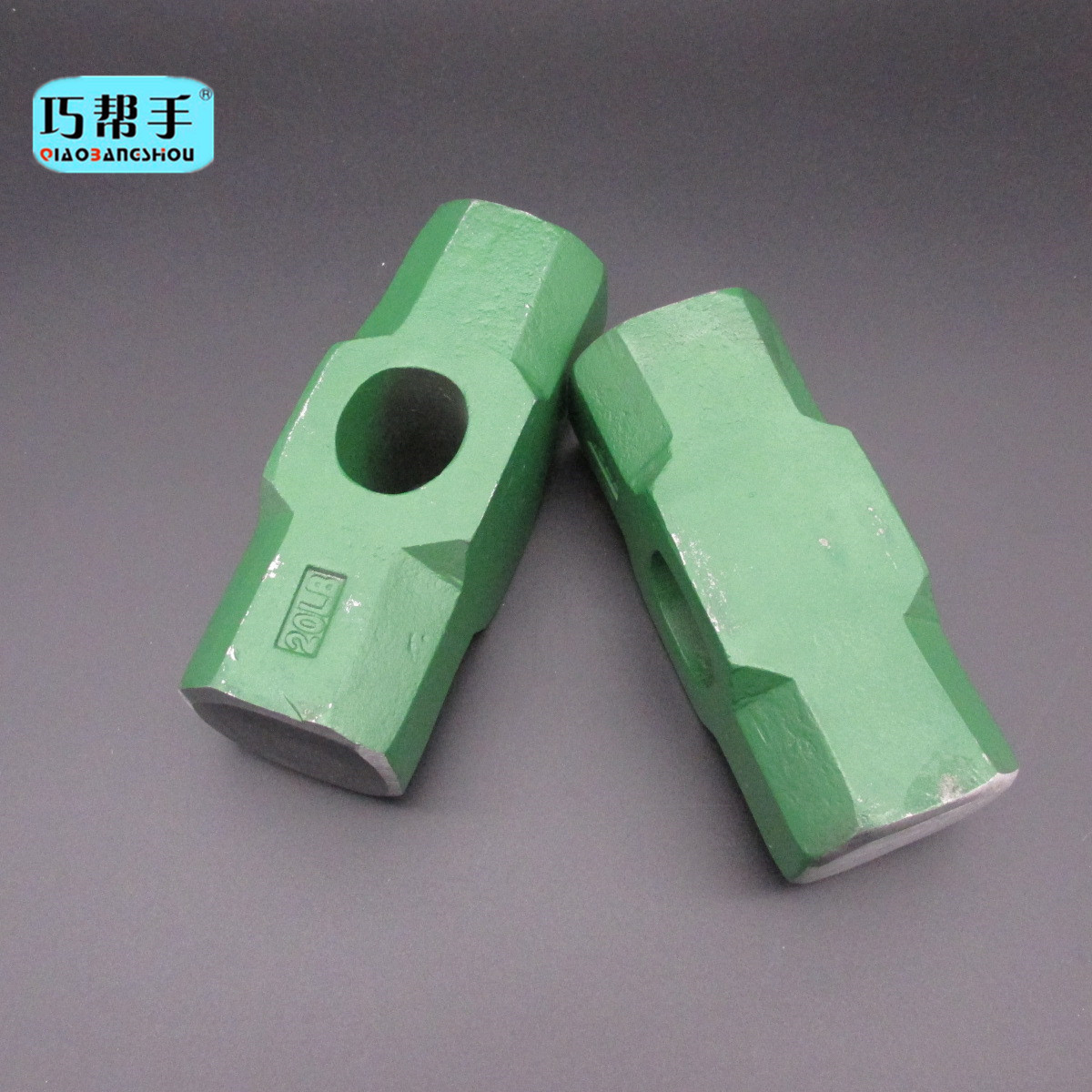 五金工具货源批发批发锻打绿色八角锤大磅锤大锤头