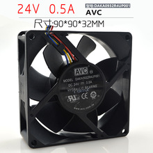 ̨��AVC DAKA0932R4UP001 24V 0.5A 9232 9CM 4�� Һ��׃�l���L��
