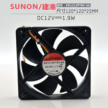 SUNON׼12CM12V 1.9W KD1212PTB3-6A ߷ɢȷ