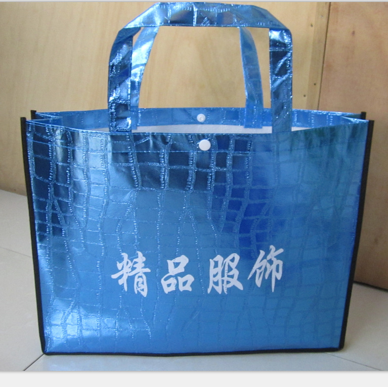 厂家供应pp无纺布袋无纺超市购物手提袋宣传广告袋覆膜无纺布袋