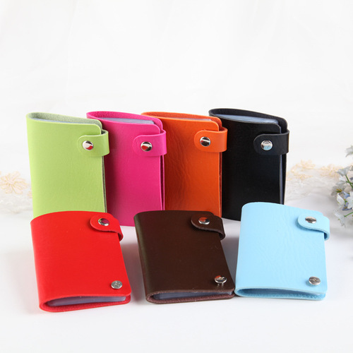 Multifunctional card holder PU leather rotating card case, assorted card holder wholesale, bank card holder bulk, custom credit card holder