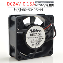 nidec D06A-24TS8 01 24V 0.15A 6025 pL 2 oɢL