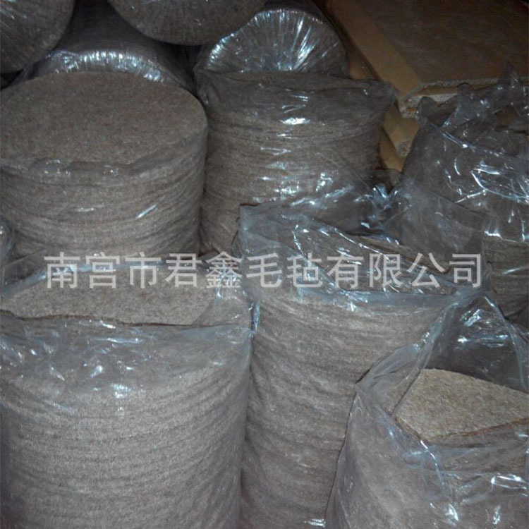 厂家毛毡 牛毛垫鸟巢垫 鸽子窝垫保暖14-22cm直径凹4角 6角窝垫