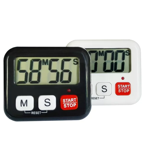 New BK-029 large screen digital timer with LED luminous indication pronunciation mute selection