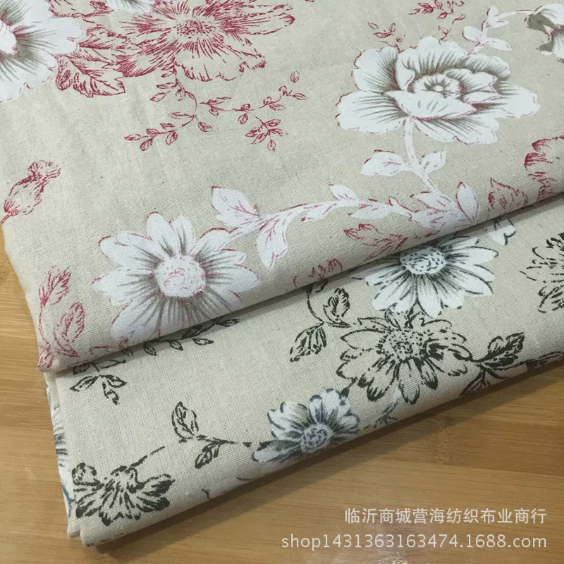 Плащ с подкладкой из полиэстерного хлопка imitation hemp лен ткань фартук салфетка столовый текстиль декоративный фон изделия крышка подушки ткань
