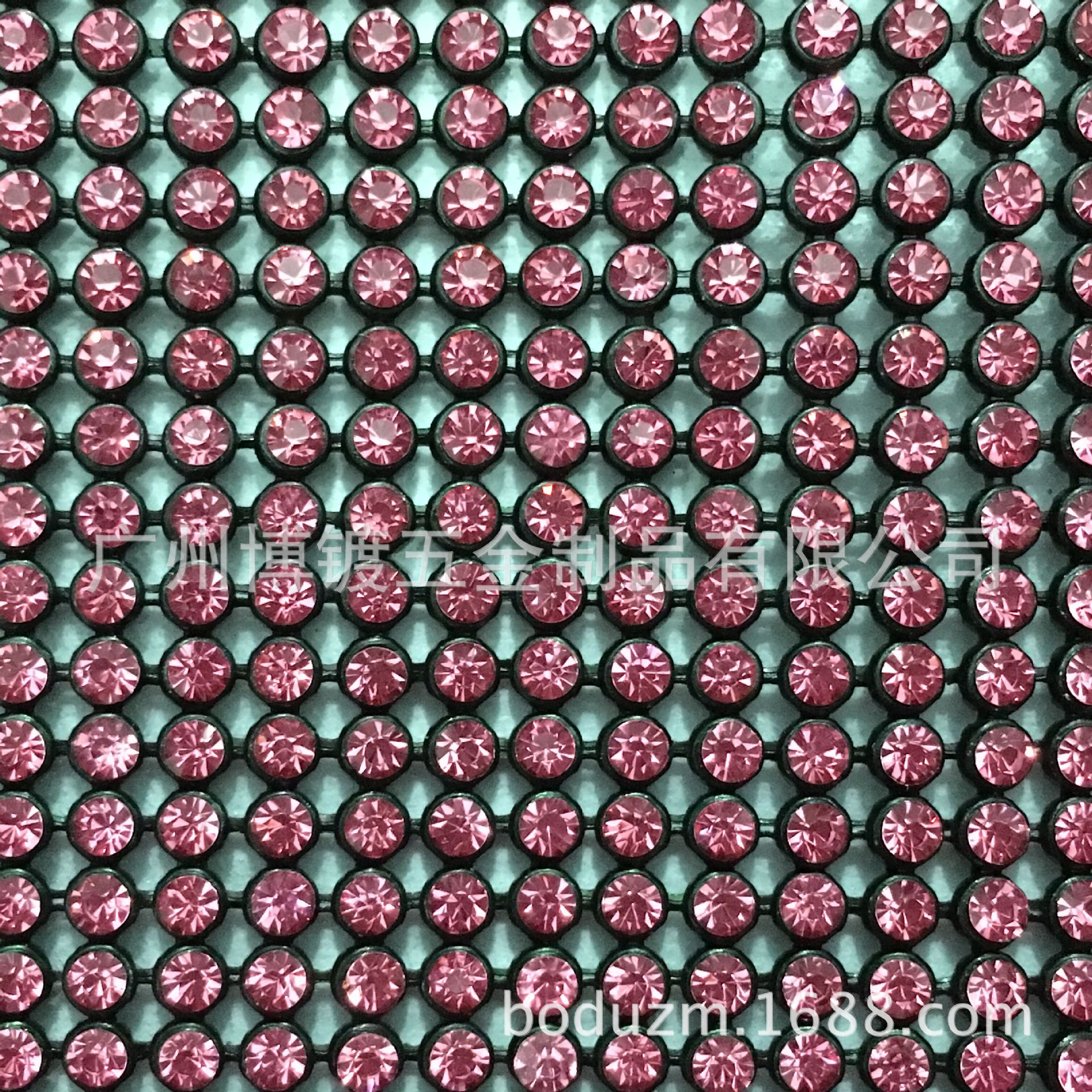 博镀厂家 3mm钻 3厘钻网 铝钻网 铝网钻 A钻片鞋子装饰辅料