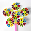 Double-layer colorful cartoon windmill toy, internet celebrity