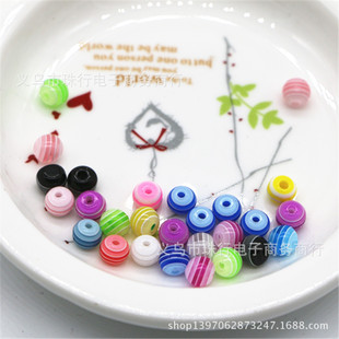 DIY�Ʒ��� ��朴������ 6MM��֬�l�y�� ��ɫ�ǹ��A��100��/��
