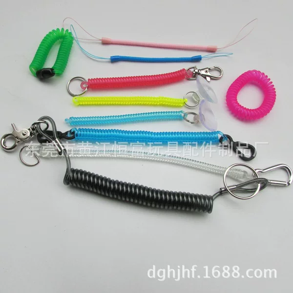 Supply of Plastic Spring, Plastic Spring, Plastic Spring Rope, Plastic Lanyard, Plastic Anti-Lost Rope