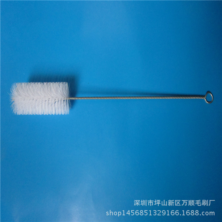 厂家主营批发各种清洁毛刷  304不锈钢试管刷  油瓶刷 尼龙绞线刷