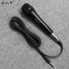JIY wired microphone karaoke home singing stage speech KTV web live broadcast dynamic microphone