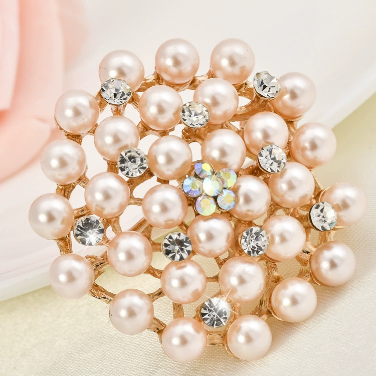 Модные свадебные цветы из жемчуга, булавка, корейский стиль, прямые продажи с завода, оптом, индивидуальный заказ
