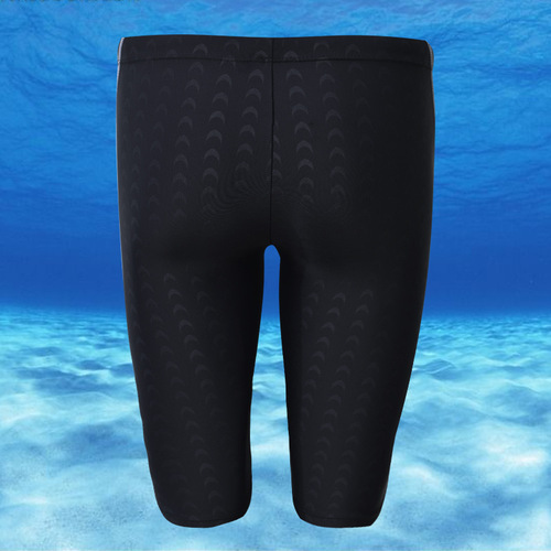 Banfi brand new imitation sharkskin mid-leg competition men's swimming trunks men's swimsuit boxer swimming trunks