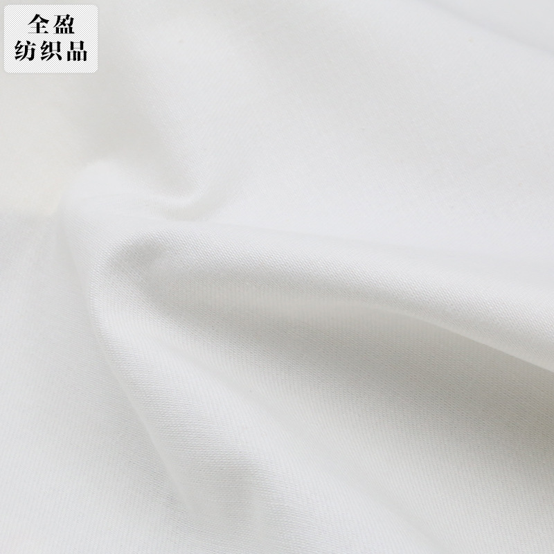 跨境厂家销售10+10竹*16+70D棉白坯布 冬款外套面料棉坯布供应