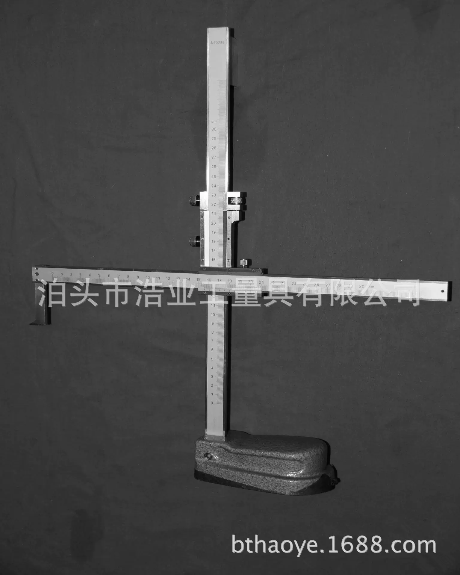 二维高度游标卡尺100-600 双柱高度计1000 高度划线卡尺0-300