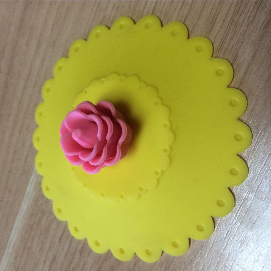 定 做PVC软胶咖啡杯盖创意卡通硅胶防尘盖水杯盖立体公仔杯盖头