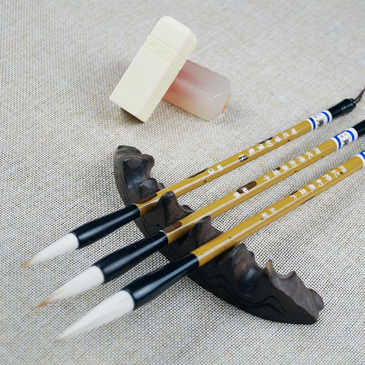 Cepillo de escritura de Ventas de Fábrica Sala literaria cuatro tesoros Xiangfei especial Shangshu caligrafía pluma de escritura de agua al por mayor gran cantidad Congyou