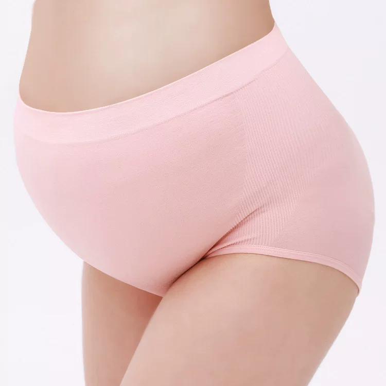 Breathable pants for pregnant with belly support, high waist