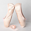 New children's satin cloth surface hard bottom dance shoes adult canvas foot shoes ballet performance shoes